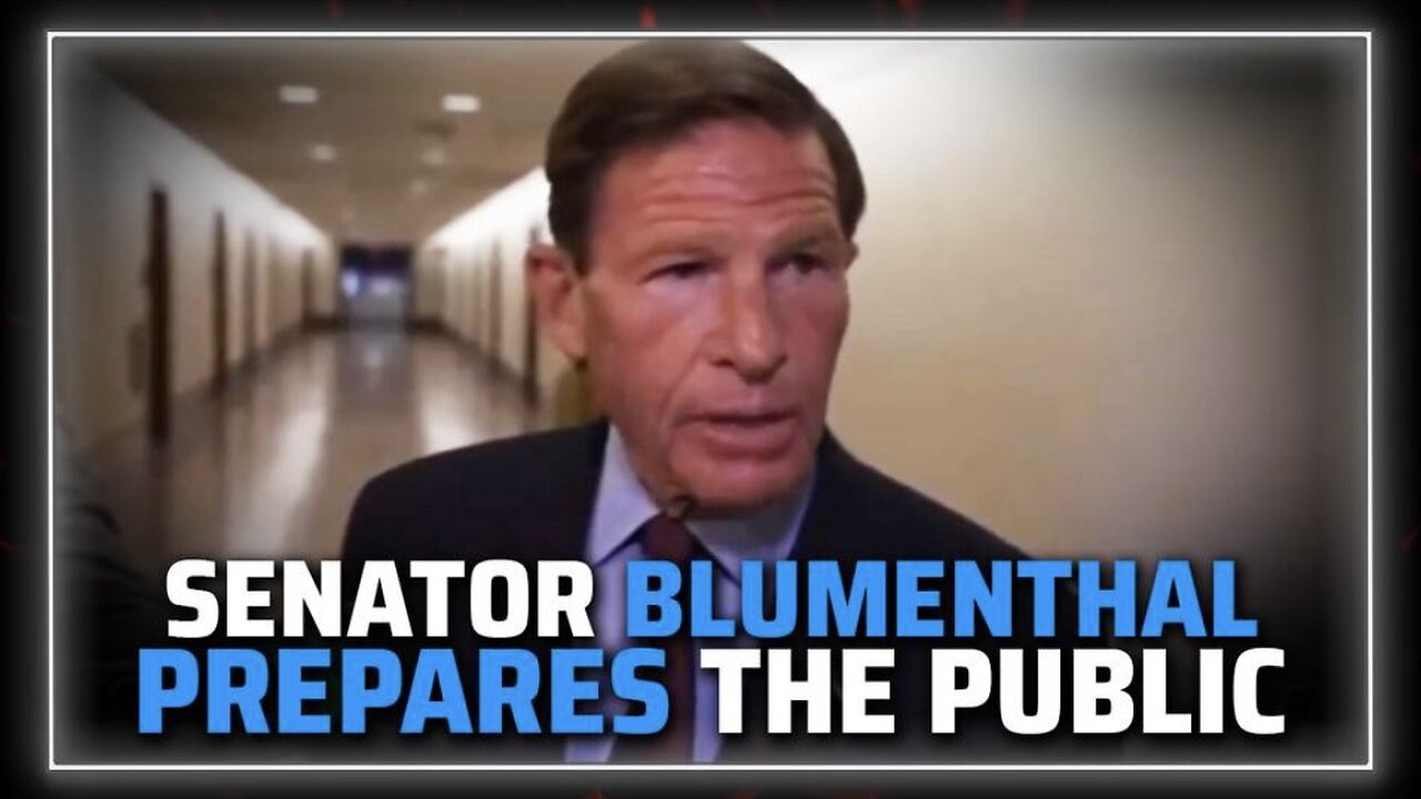 BREAKING: Desperate Deep State Leader, Senator Blumenthal Prepares The Public For Upcoming Massive Trump Assassination Attempt News!