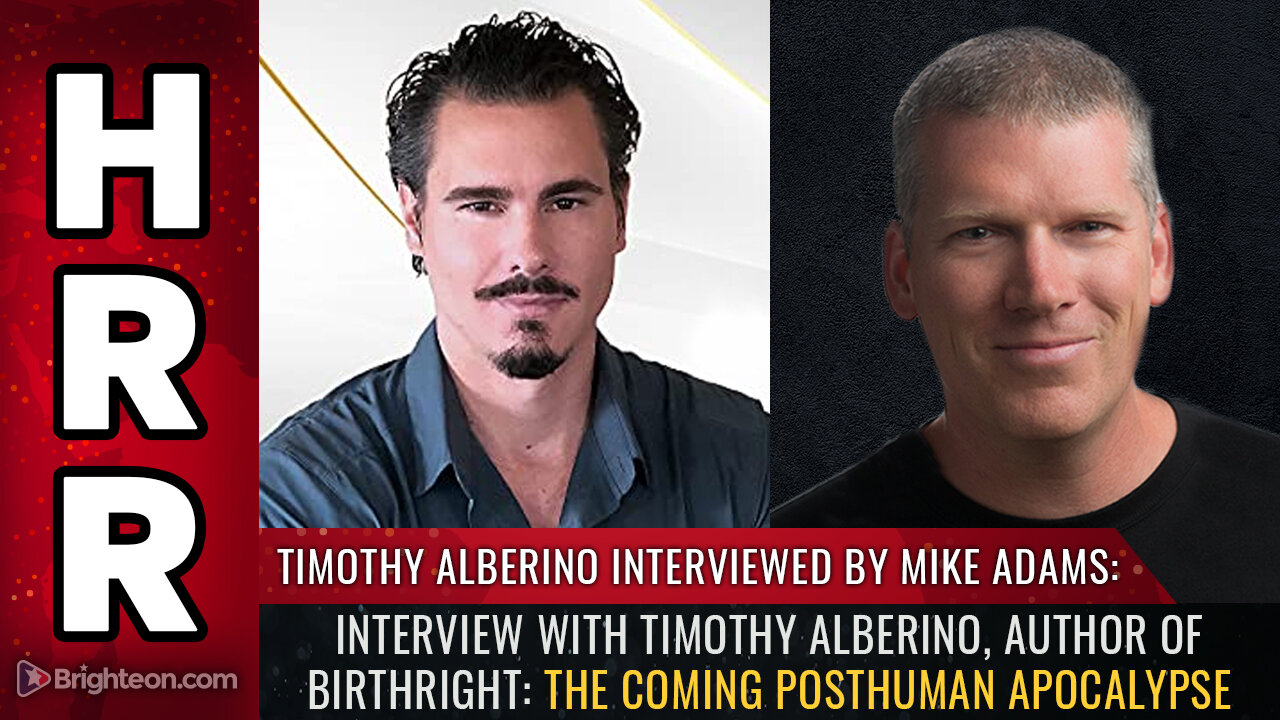 Interview with Timothy Alberino, author of Birthright: The Coming Posthuman Apocalypse