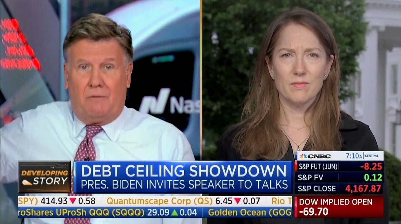 CNBC's Kernan to Biden Advisor: Your End Game Of Blaming GOP For Debt Won't Work