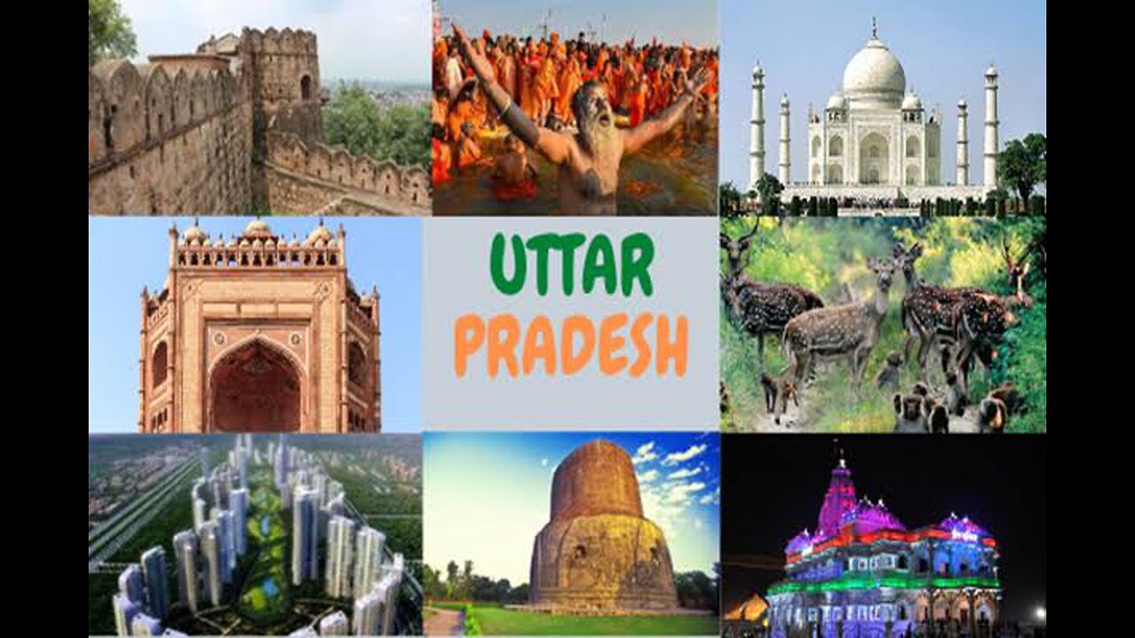 Top five tourist place in Uttar Pradesh India