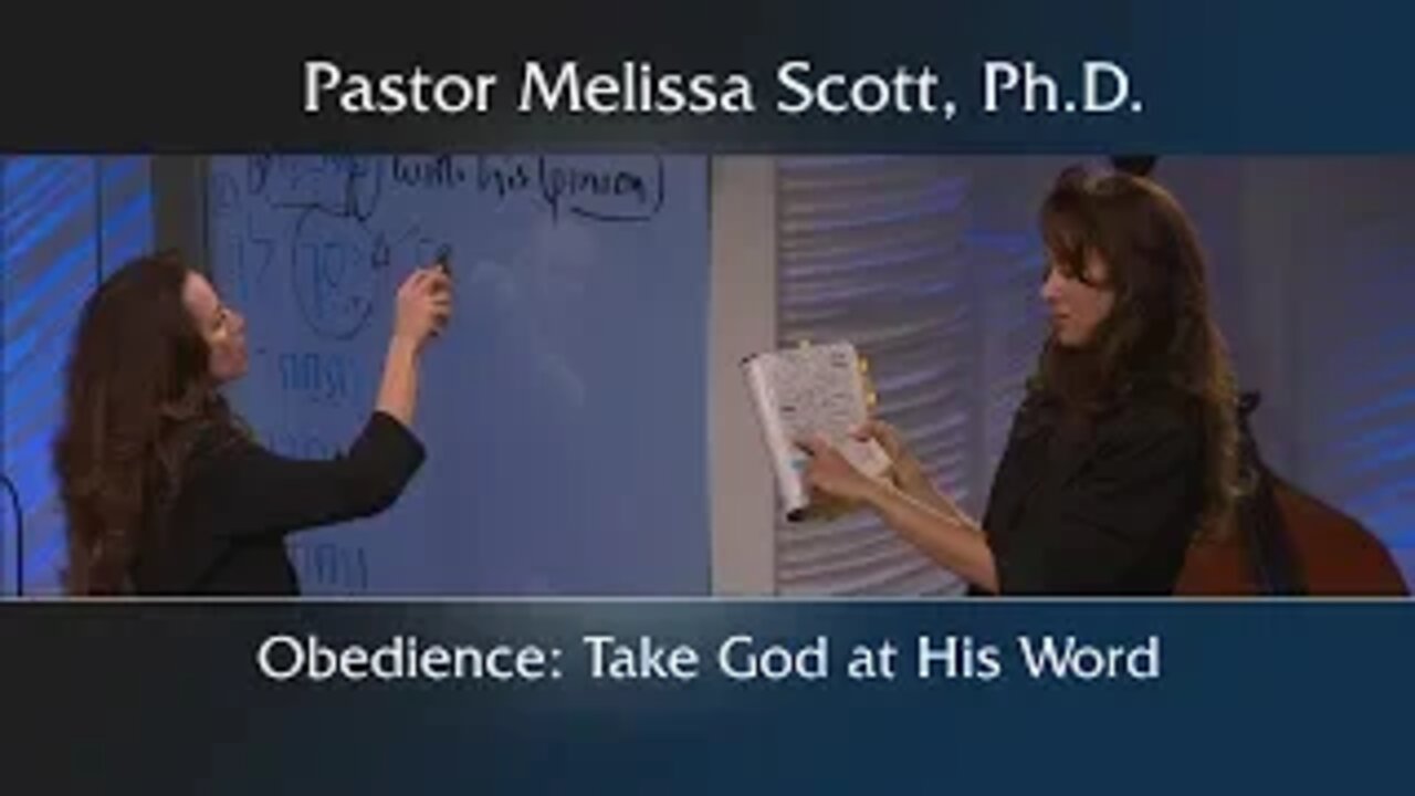 Exodus 17 & Numbers 20 Obedience: Take God at His Word - Sanctification #10