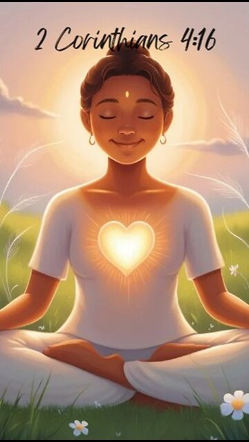 2 Corinthians 4:16 - Therefore we do not lose heart. Though outwardly we are wasting away...