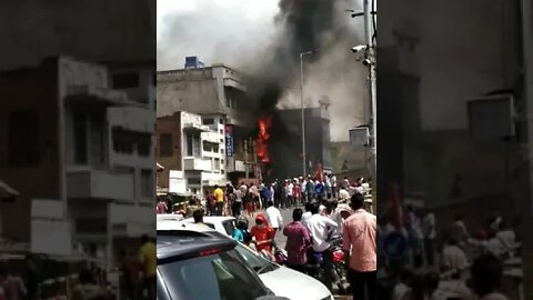 Falna | स्वर्ण मंदीर फालना के पास लगी आग। Fire Near Golden Temple Falna | Part 1