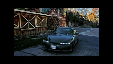 Cleaning the S14 Kouki, and finished installing the custom exhaust!