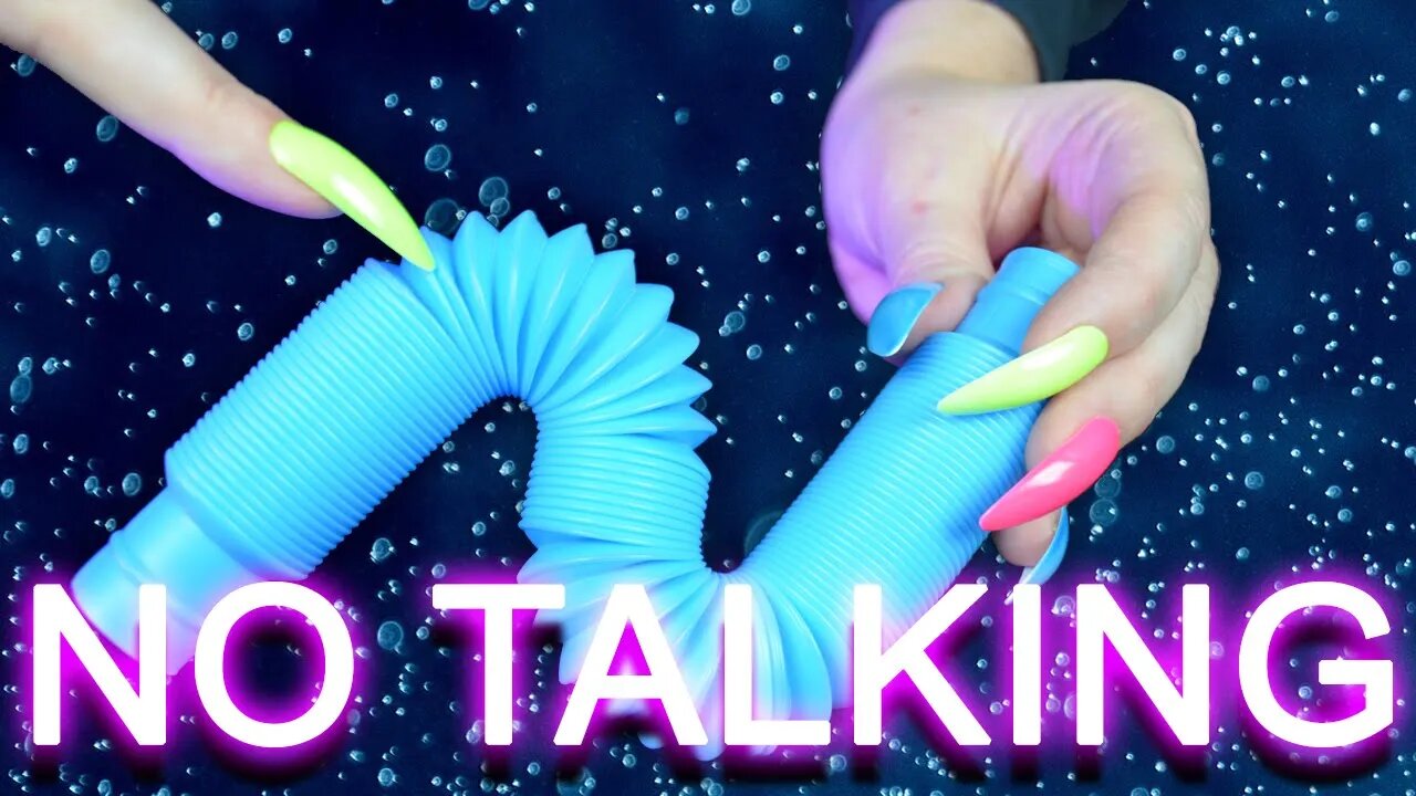 ASMR Blue Triggers | No Talking