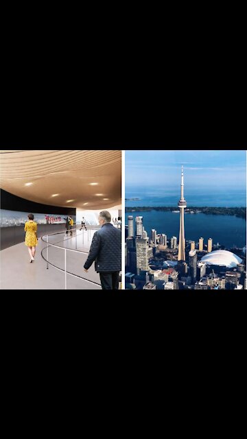 CN Tower Is Getting A $21M Revamp With Trippy Video Walls & A Scarier Glass Floor (PHOTOS)