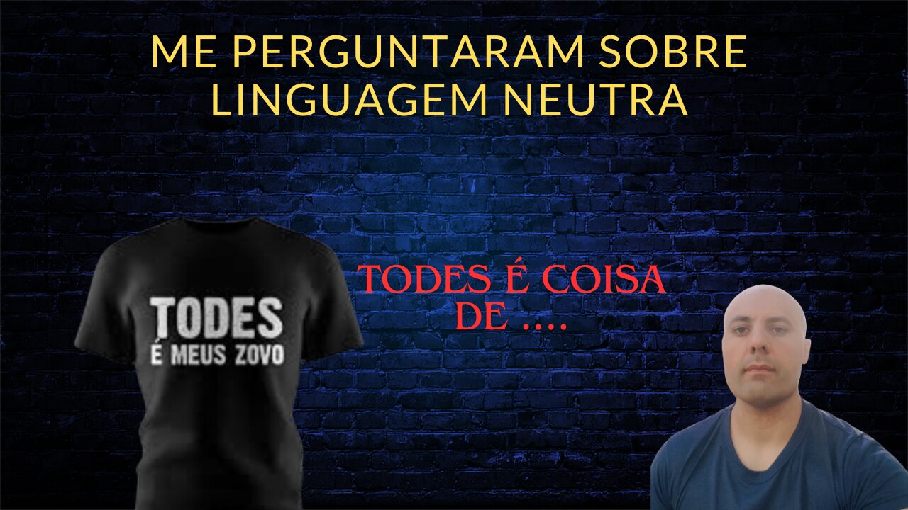 Me perguntaram sobre linguagem neutra