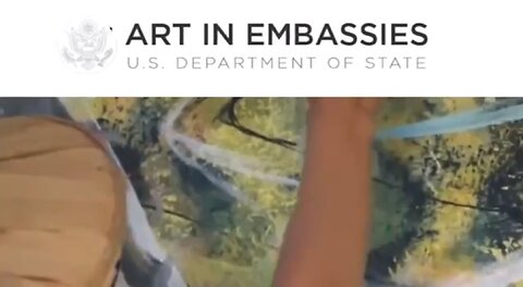 Art In Embasies. Deep State Trafficing hub?