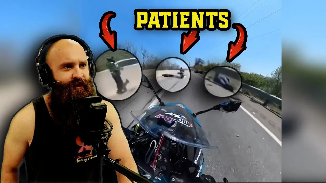 3 Motorcycle Riders in a Terrible Motorcycle Crash!