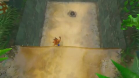 Turtle Woods Blue Gem Run - Crash Bandicoot N. Sane Trilogy (Nintendo Switch)