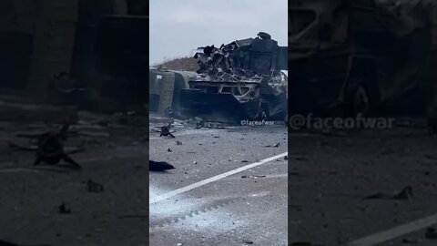 #Donbass #APU #Air Defense Destroyed 9K33 "Osa-AK" Air Defense Stems & GAZ-66 APU!