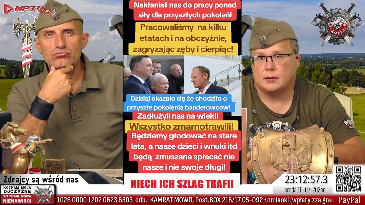 Zdrajcy są wśród nas - Olszański, Osadowski NPTV (10.07.2024)