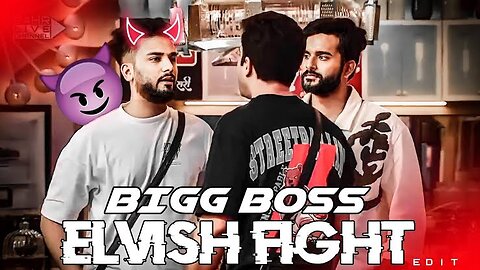 Elvish Yadav Vs Avinash Chapri fight #bigboss