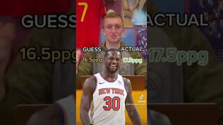 What’s Their Career Average?! #fyp #nba #guessinggame #juliusrandle #reggiemiller #sportslover