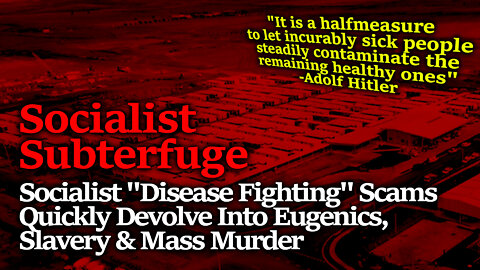 Socialist Subterfuge: Megalomaniacs Using Disabled People To Enshrine Nuremberg Violations Into Law