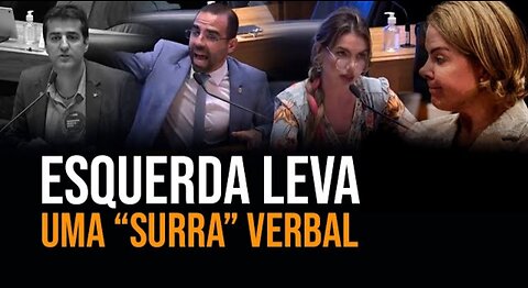 Esquerda leva uma "SURRA" VERBAL na CPI do dia 8 de Janeiro