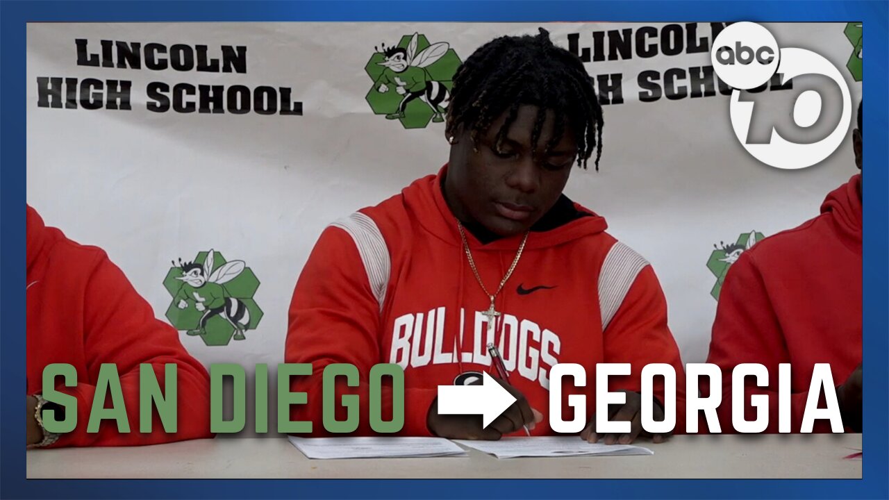 Star running back from San Diego signs with Georgia Bulldogs