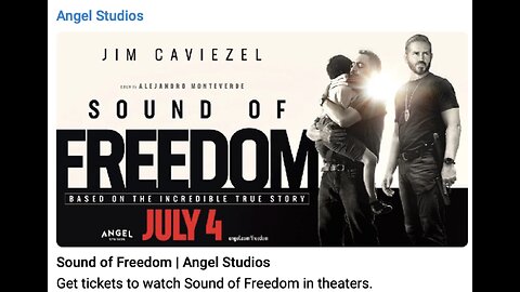 Official Trailer - Sound of Freedom starring Jim Caviezel