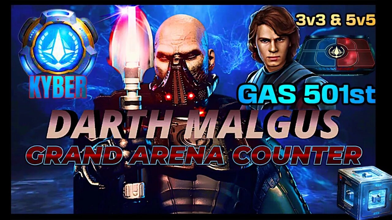 [3v3 & 5v5] MALGUS COUNTER w/GAS 501st GAC. - SWGOH