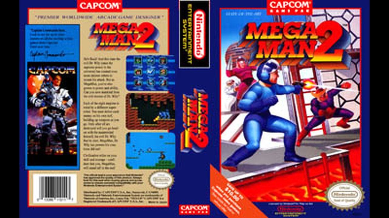 Mega Man 2 (NES) Full Playthrough No Death