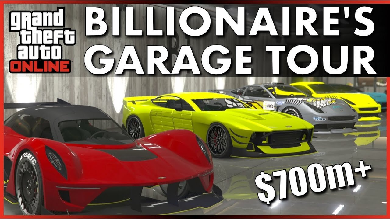 Inside the Extravagant Garage of a GTA Online Billionaire: 300+ Vehicles, $700m Showcase!