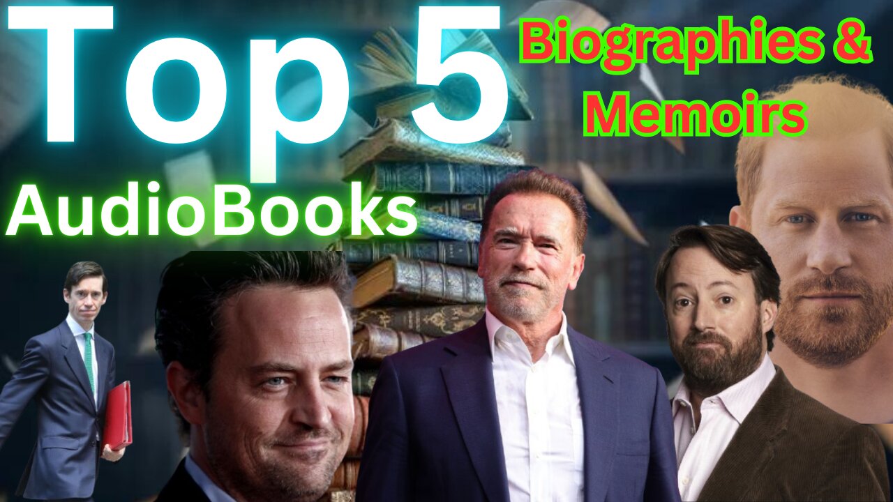 Top 5 Audiobooks in Biographies & Memoirs | Best Audiobooks 2024