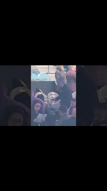 Bruce Buffer behind the scenes at UFC 279