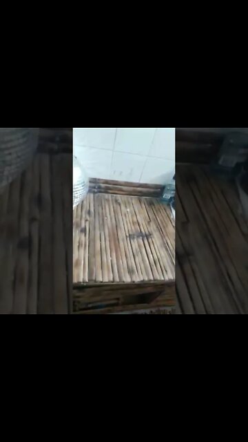 decoração de banheiro de bambu#shorts