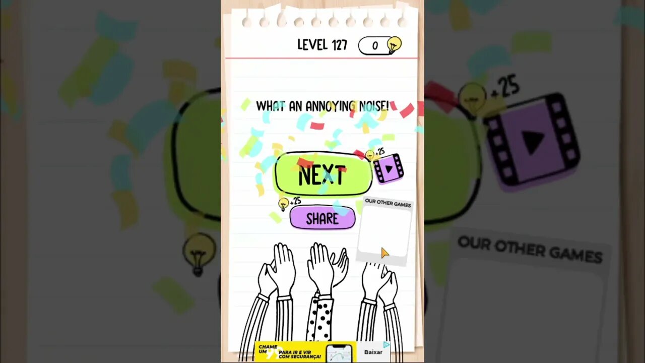 Brain Test Tricky Puzzles Level 127 Which one is the longest?