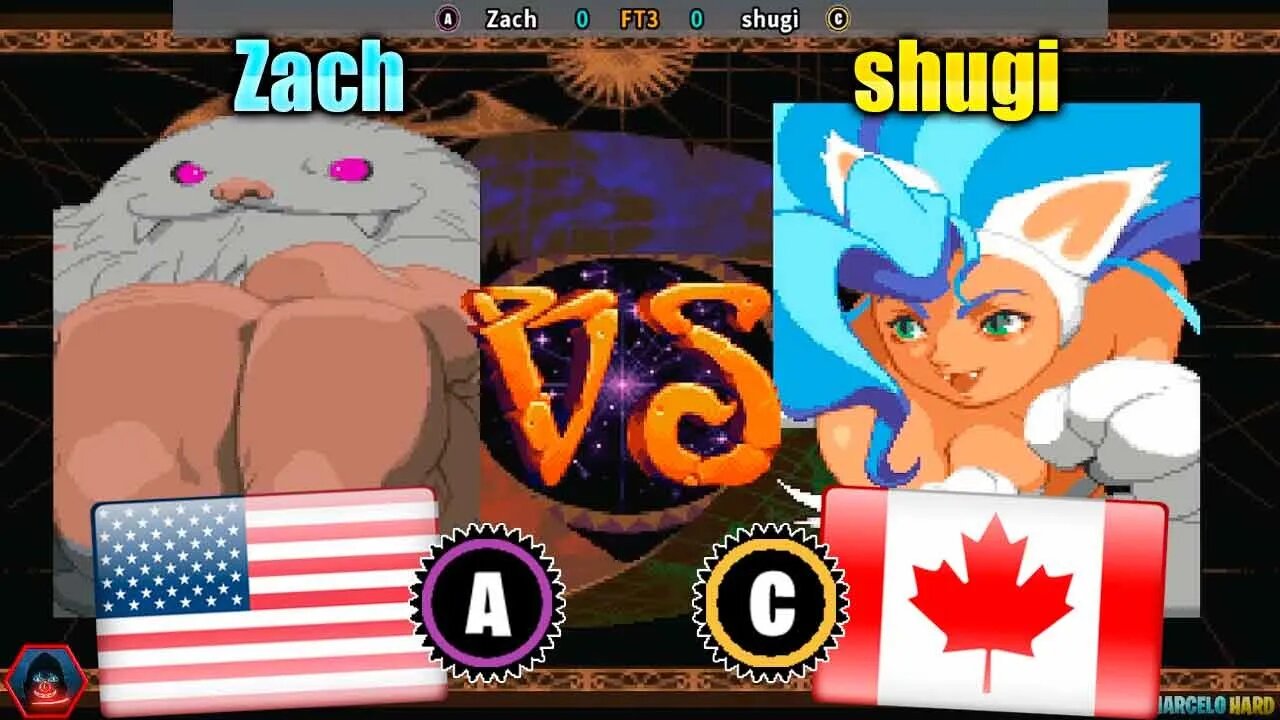 Vampire Savior: The Lord of Vampire (Zach Vs. shugi) [U.S.A. Vs. Canada]