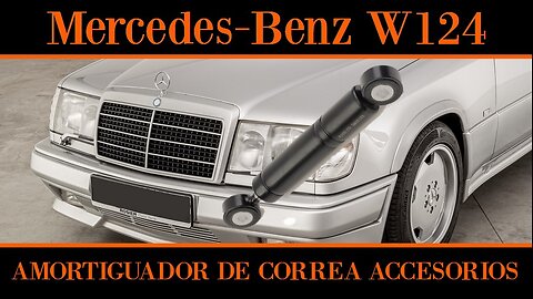 Mercedes-Benz W124 - Cómo reemplazar el amortiguador de tensor de correa de accesorios reparacion