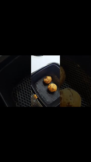 air fried cinnamon cookies dough