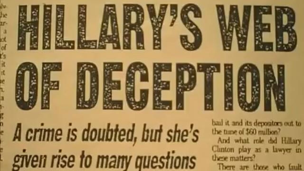 Banned Documentaries: "The Hillary File"