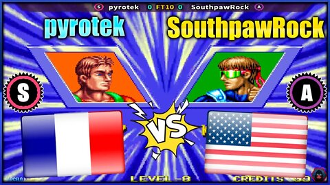 Windjammers (pyrotek Vs. SouthpawRock) [France Vs. U.S.A.]