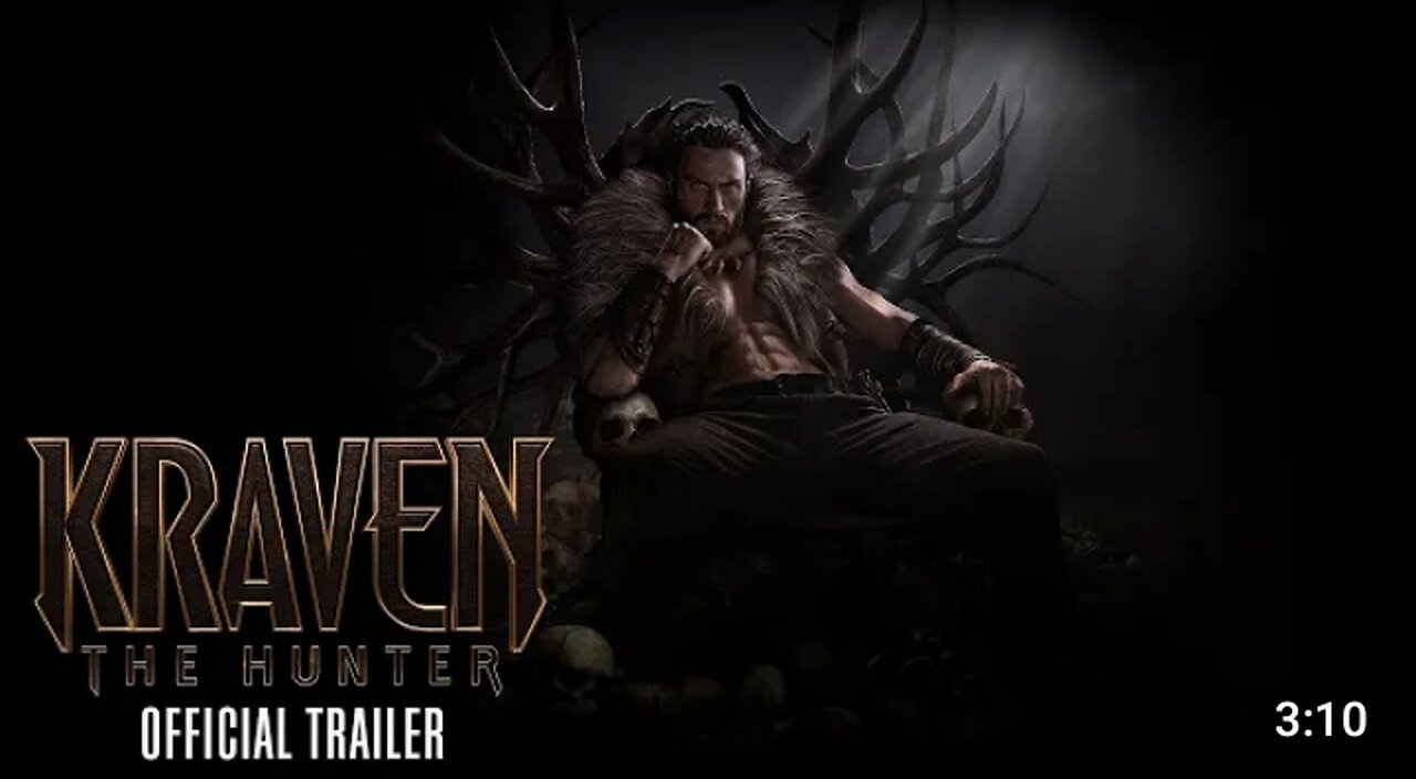 KRAVEN THE HUNTER - Official Red Band Trailer (HD)