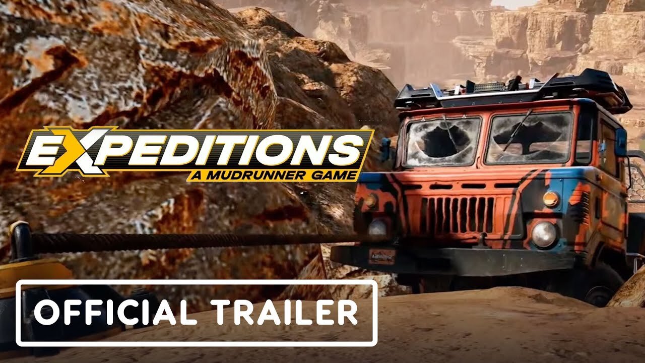 Expeditions: A Mudrunner Game - Official Reveal Trailer | gamescom 2023