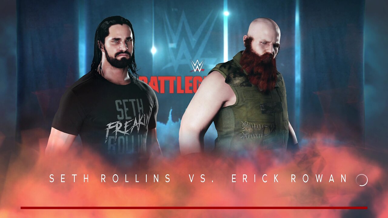 WWE 2k18 Seth Rollins vs Erick Rowan