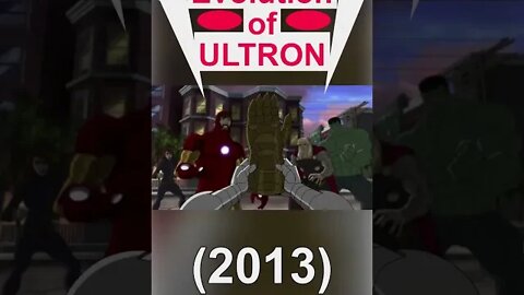 Evolution of ultron #shorts