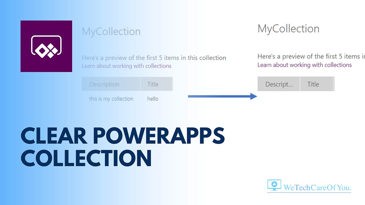 PowerApps - How to Clear or Empty a Collection