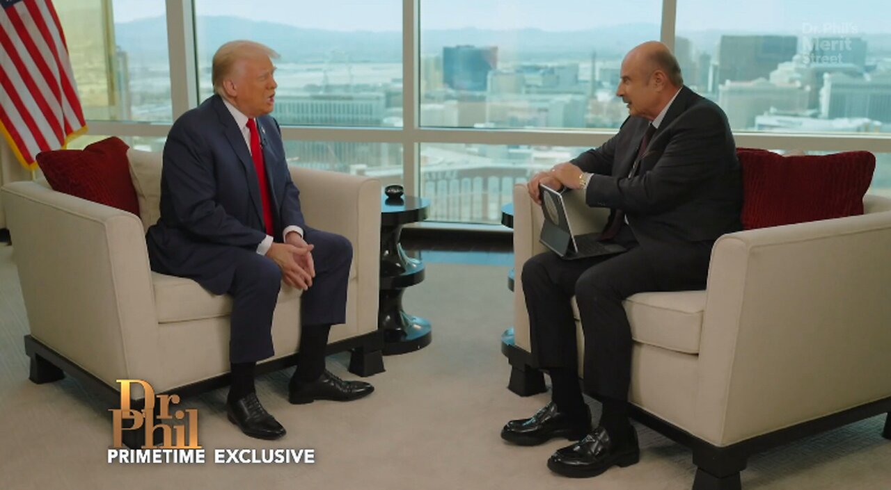 Trump tells Dr Phil that he believes God spared his life not just to save America —but to potentially save the entire world