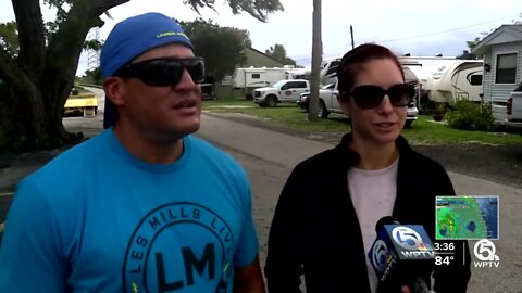 Okeechobee residents hunker down as Hurricane Ian