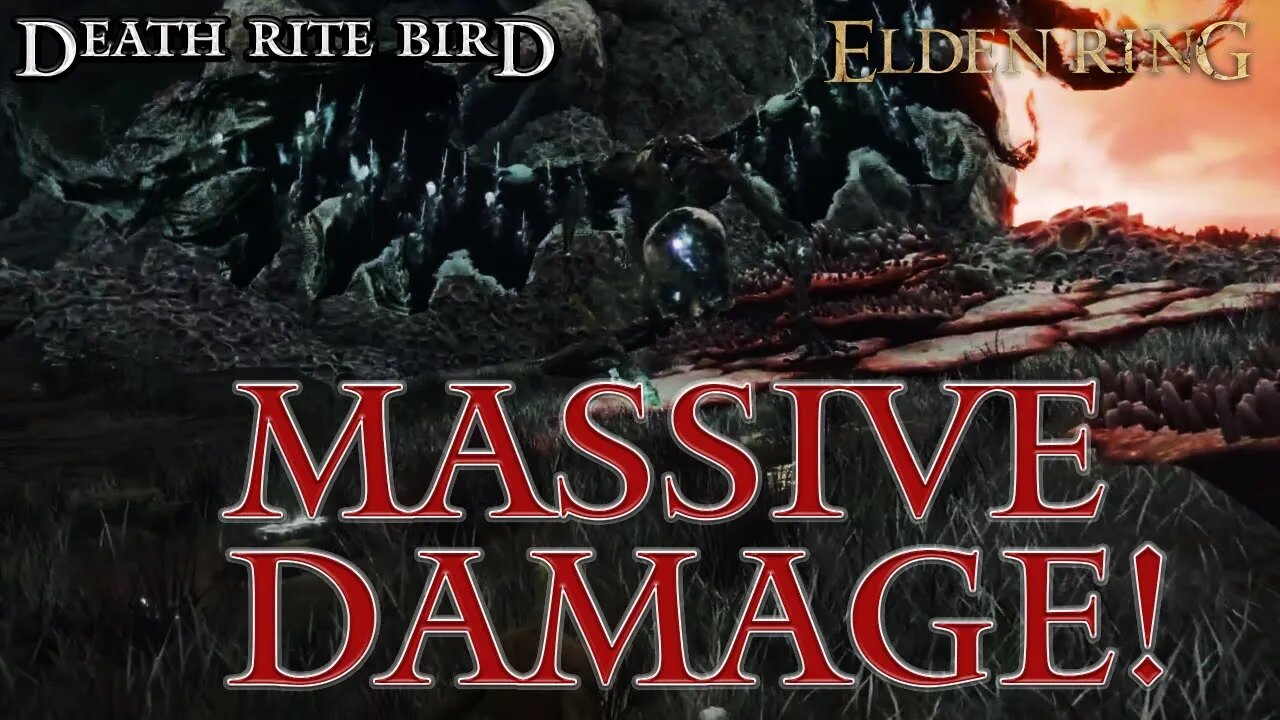 Elden Ring - Death Rite Bird Gets Destroyed by Hammers!