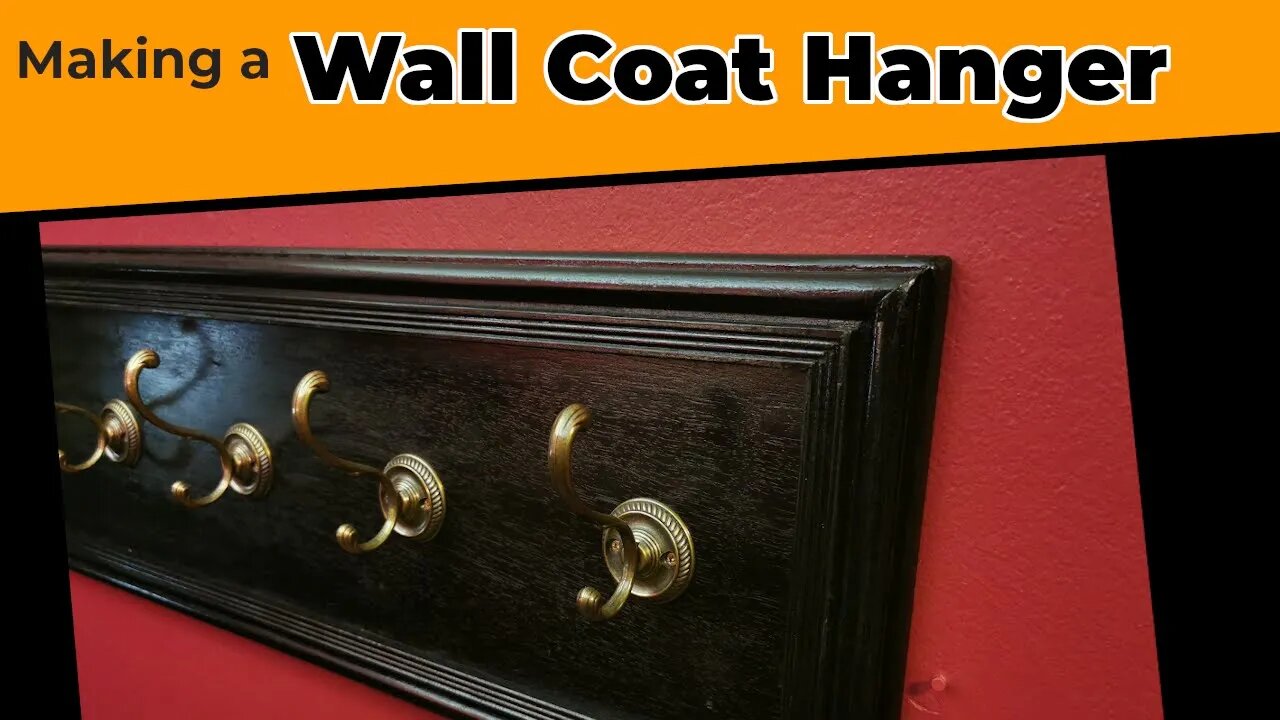 Making a Wall Coat/Hat Hanger