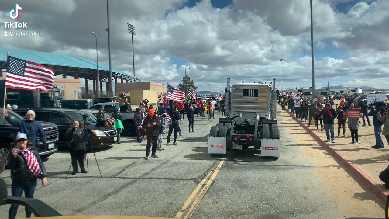 The Peoples Convoy - Adelanto CA