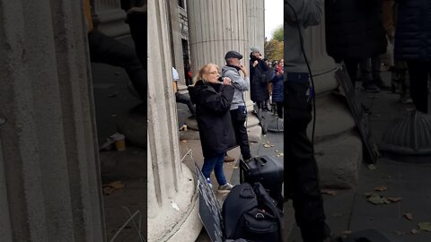 Anti-lockdown protest at GPO, Dublin 24.10.20 - what happened on Grafton St.- Garda excessive force