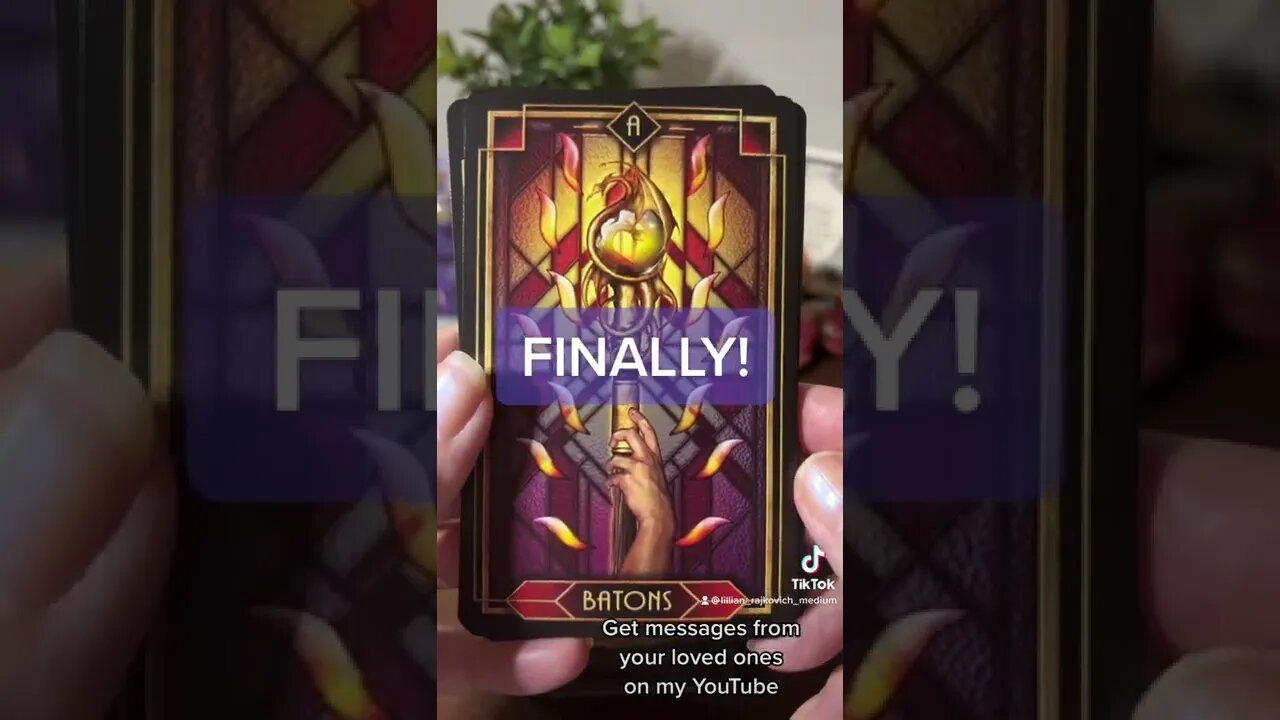 Finally! #Tarot #Guidance #Message #YouTube #TikTok￼