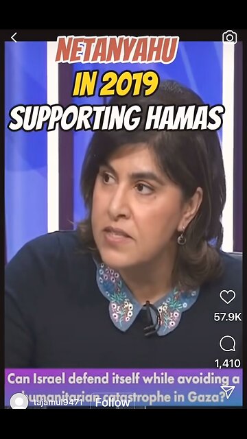 Hamas was created by MOSSAD (“Israel”)