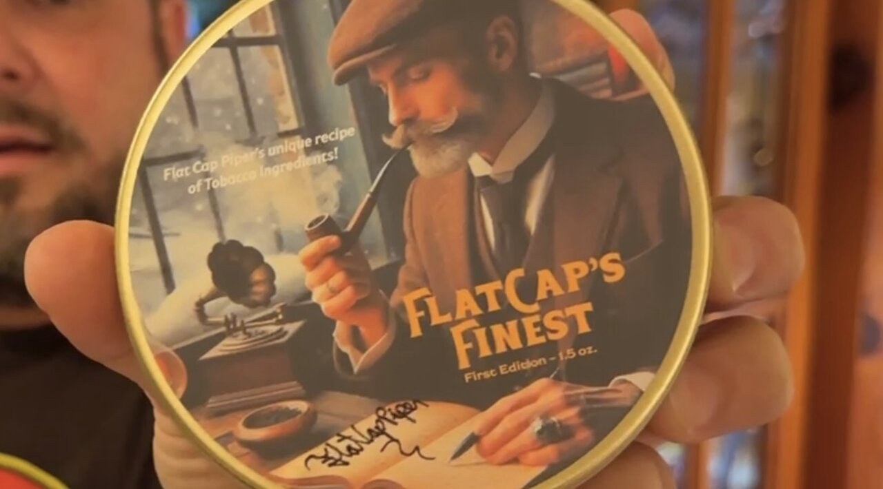 Sutliff & Flat Cap Piper’s tobacco blend collaboration. Only 70 tins left!