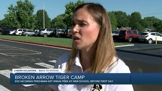 Broken Arrow Freshmen Academy hosts first Tiger Camp