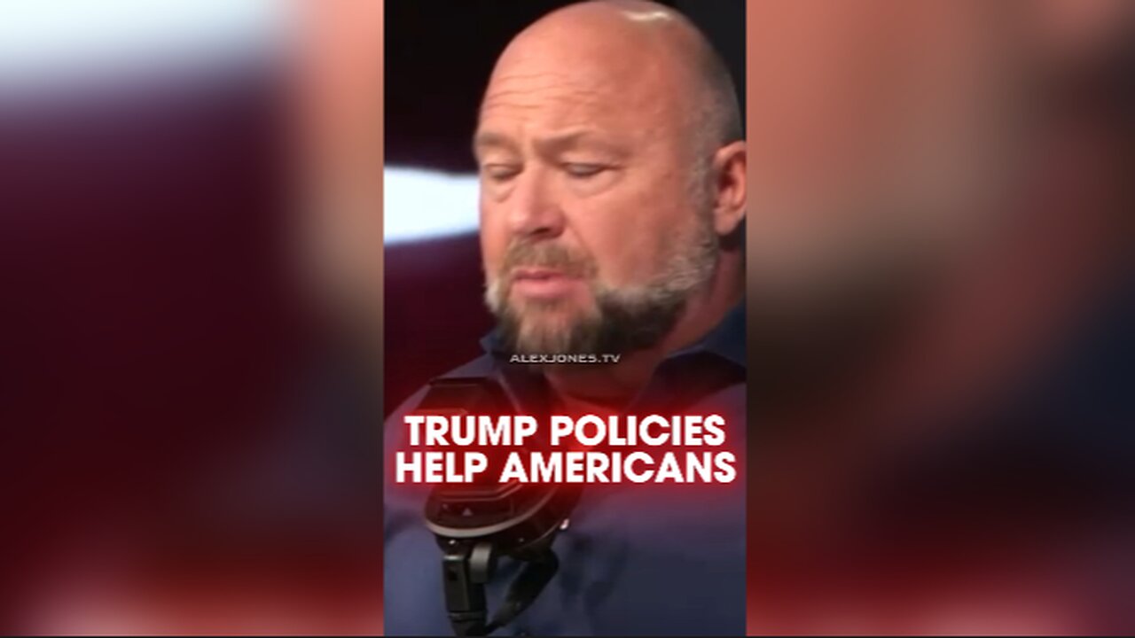 Alex Jones: Trump Announces 2 Massive Policies To Help American Workers - 9/13/24